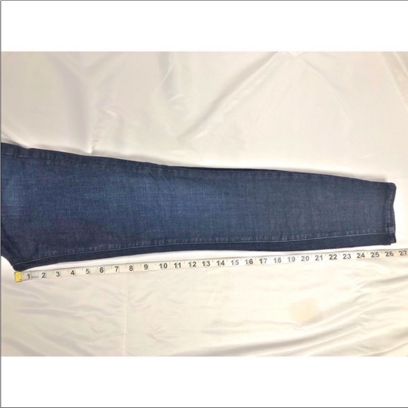 L’Agence Indigo Margot Hi Rise Skinny Jeans Sz25 Contour Waist Hugs to Taper Leg - Picture 11 of 12